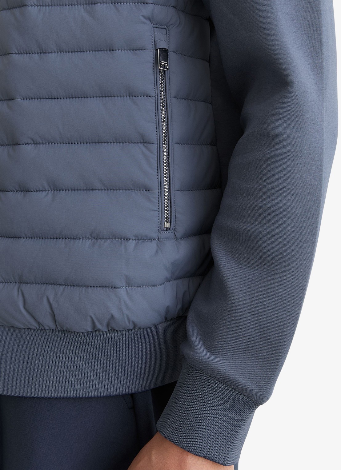 Reiss Freddie jack met steekzakken - detail 3 airforce blue / blauw