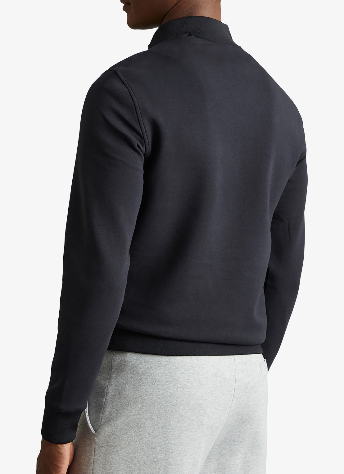 Reiss Freddie sweatvest met gewatteerd voorpand - achterkant 5 donkerblauw