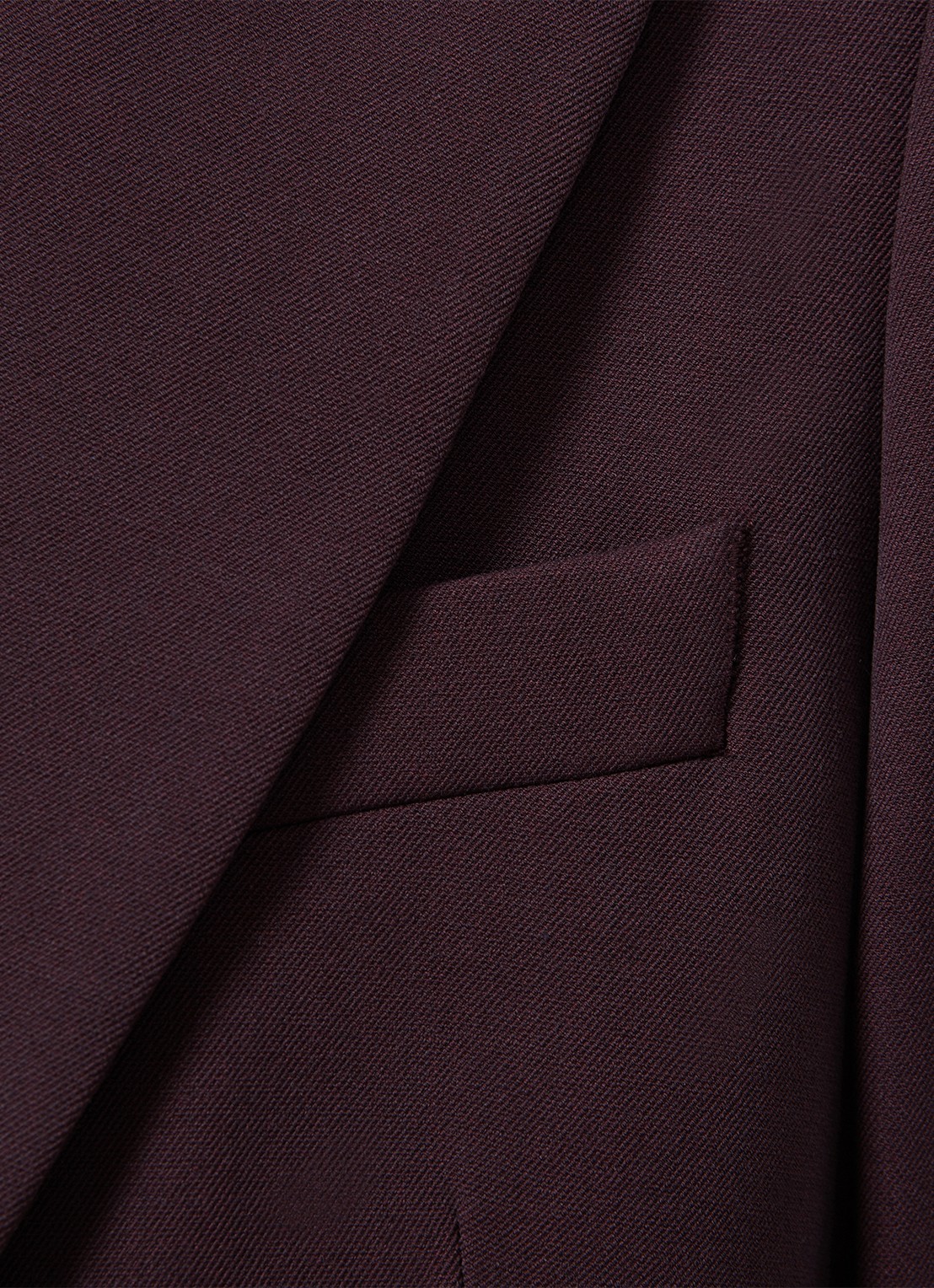 Reiss Gabi blazer met klepzakken - detail 6 aubergine