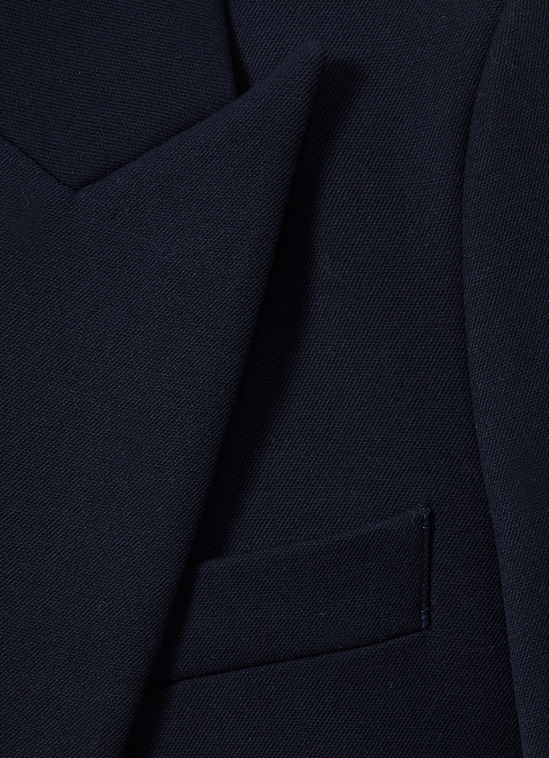 Reiss Gabi blazer met klepzakken - detail 2 donkerblauw