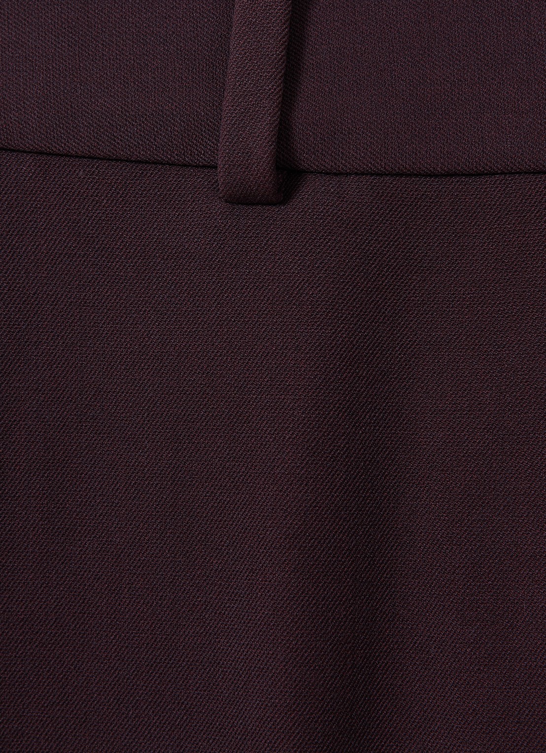 Reiss Gabi high waist slim fit chino - detail 2 bordeauxrood