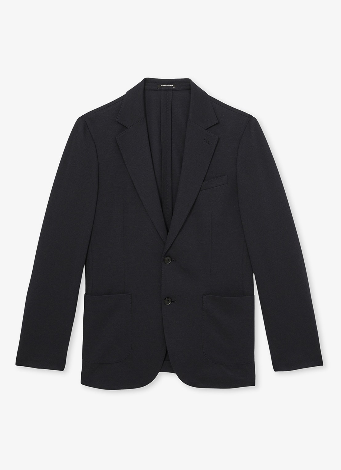 Reiss Gerrard slim fit colbert met steekzakken - voorkant navy / blauw