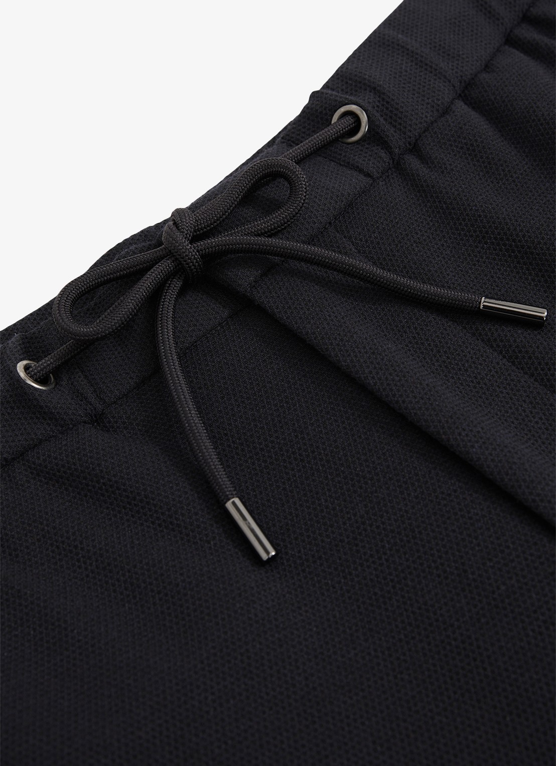 Reiss Gerrard tapered fit broek met trekkoord - detail 5 navy / blauw