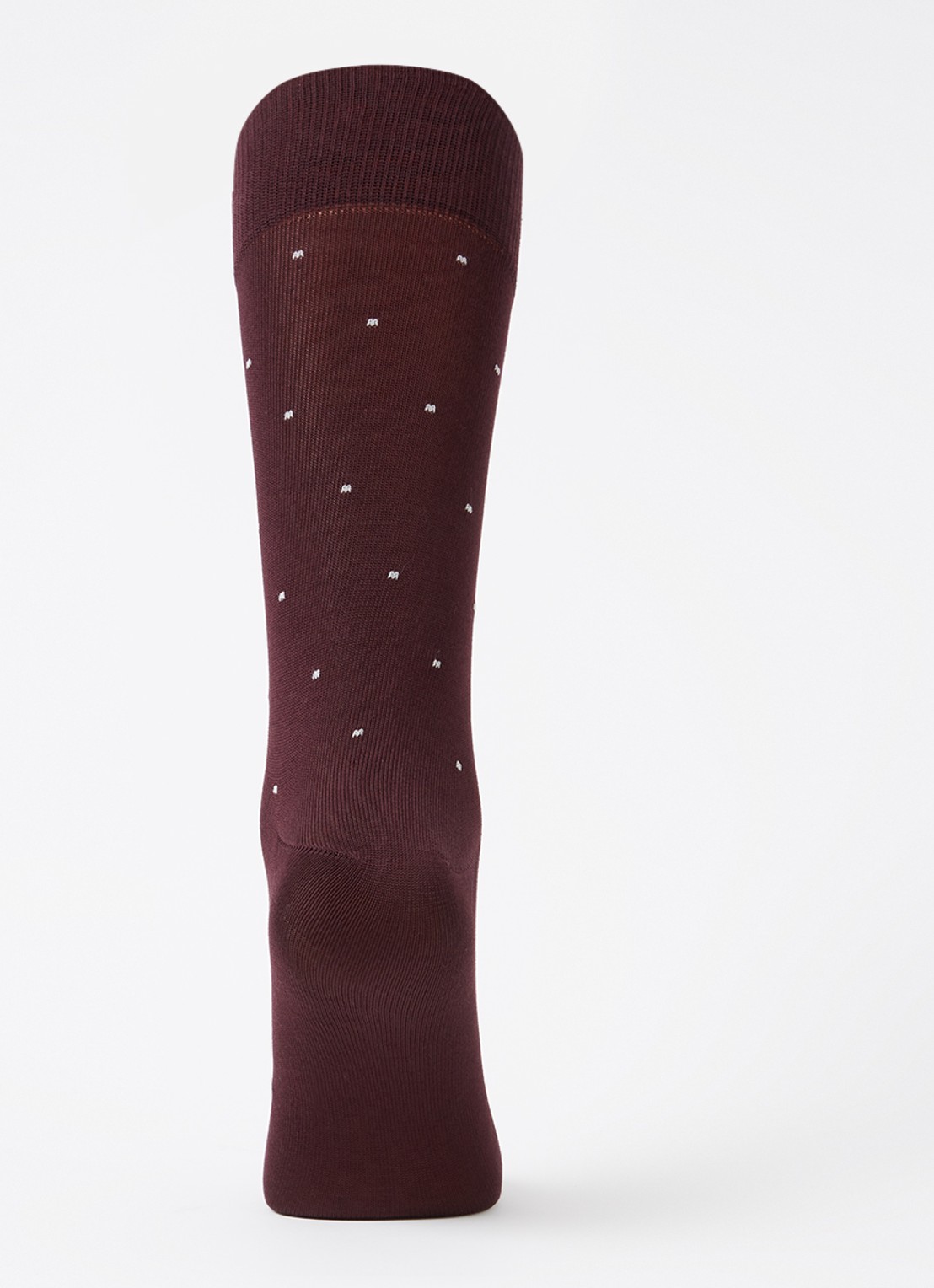 Reiss Graham sokken met print in 2-pack - voorkant 2 aubergine