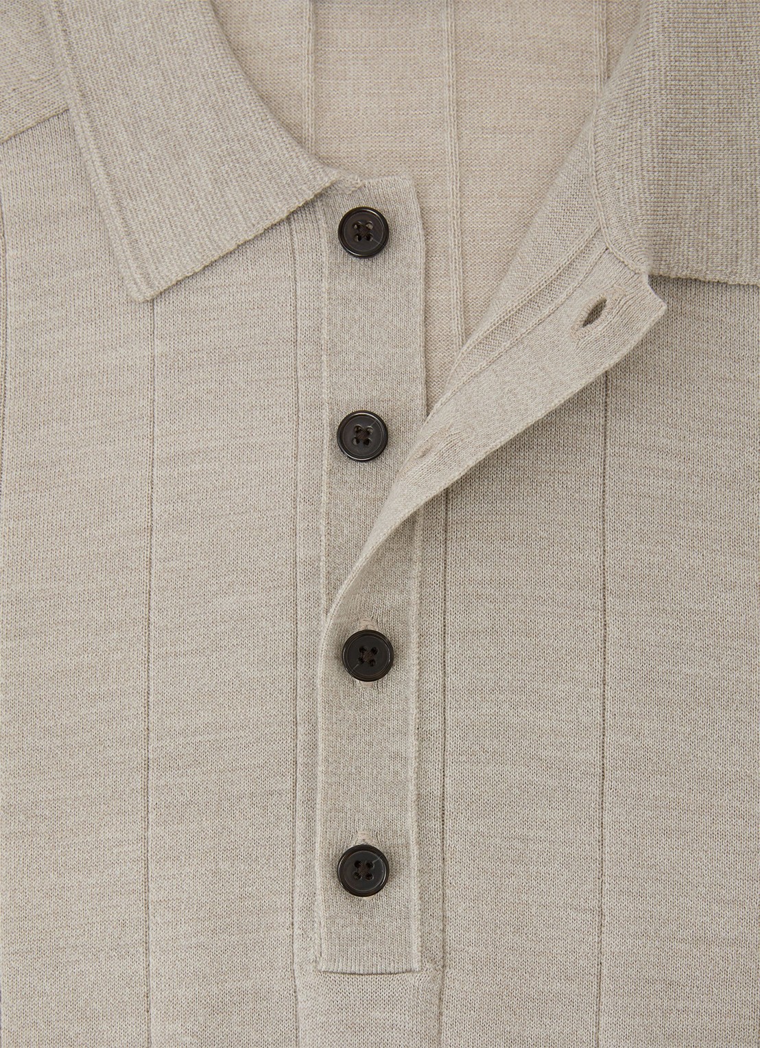 Reiss Greyson pullover in merino wolblend - detail 5 beige