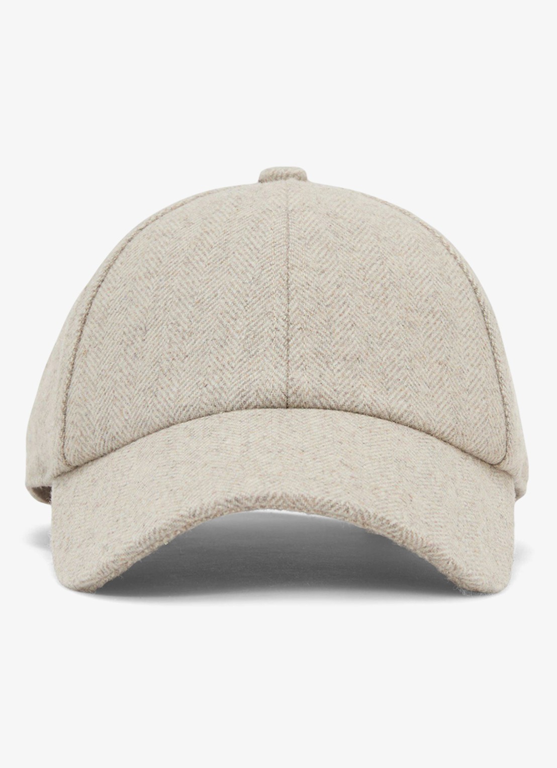 Reiss Helena pet in wolblend - voorkant 5 naturel
