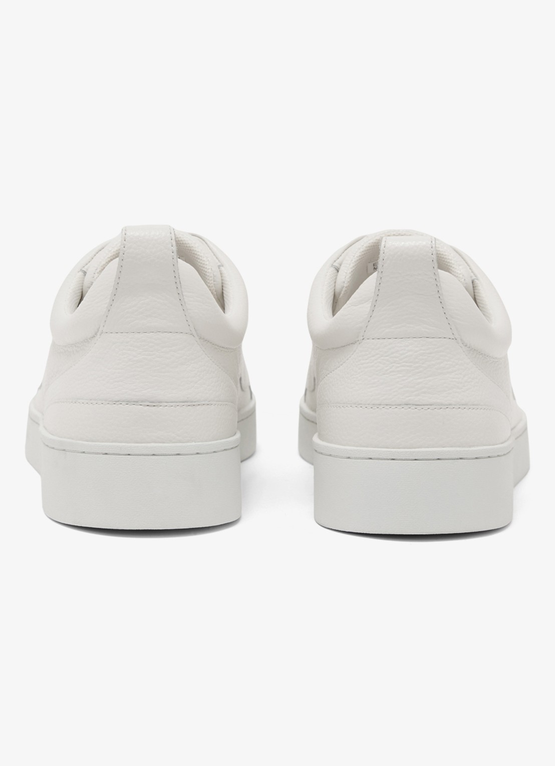 Reiss Henry sneakers met logo - achterkant wit
