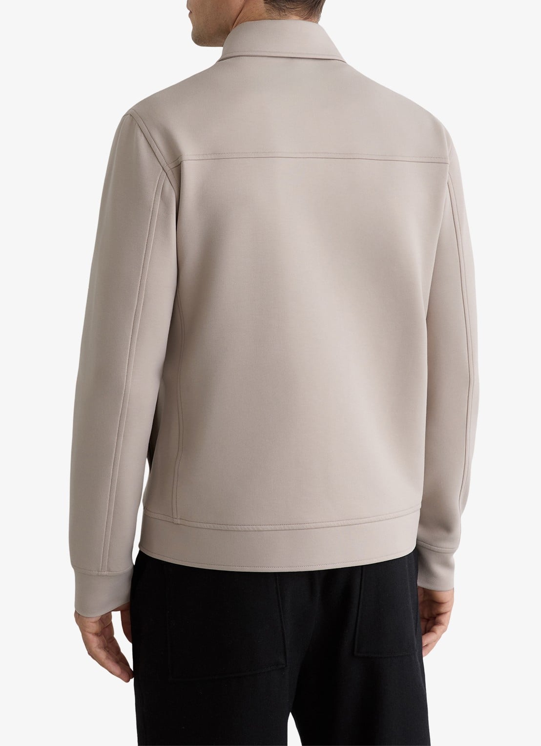 Reiss Jack met borstzakken - achterkant beige