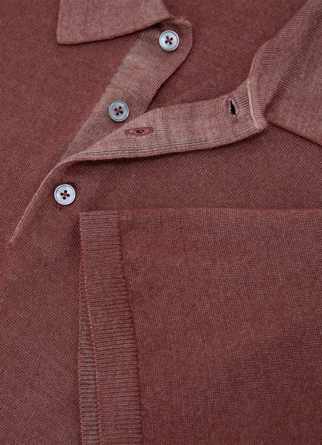Reiss Jackdaw regular fit polo met strucuur - detail 5 rose pink / roze