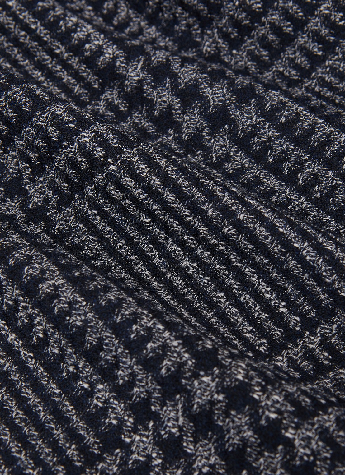 Reiss  Jacob regular fit colbert in wolblend met ruitdessin - detail 3 grijs
