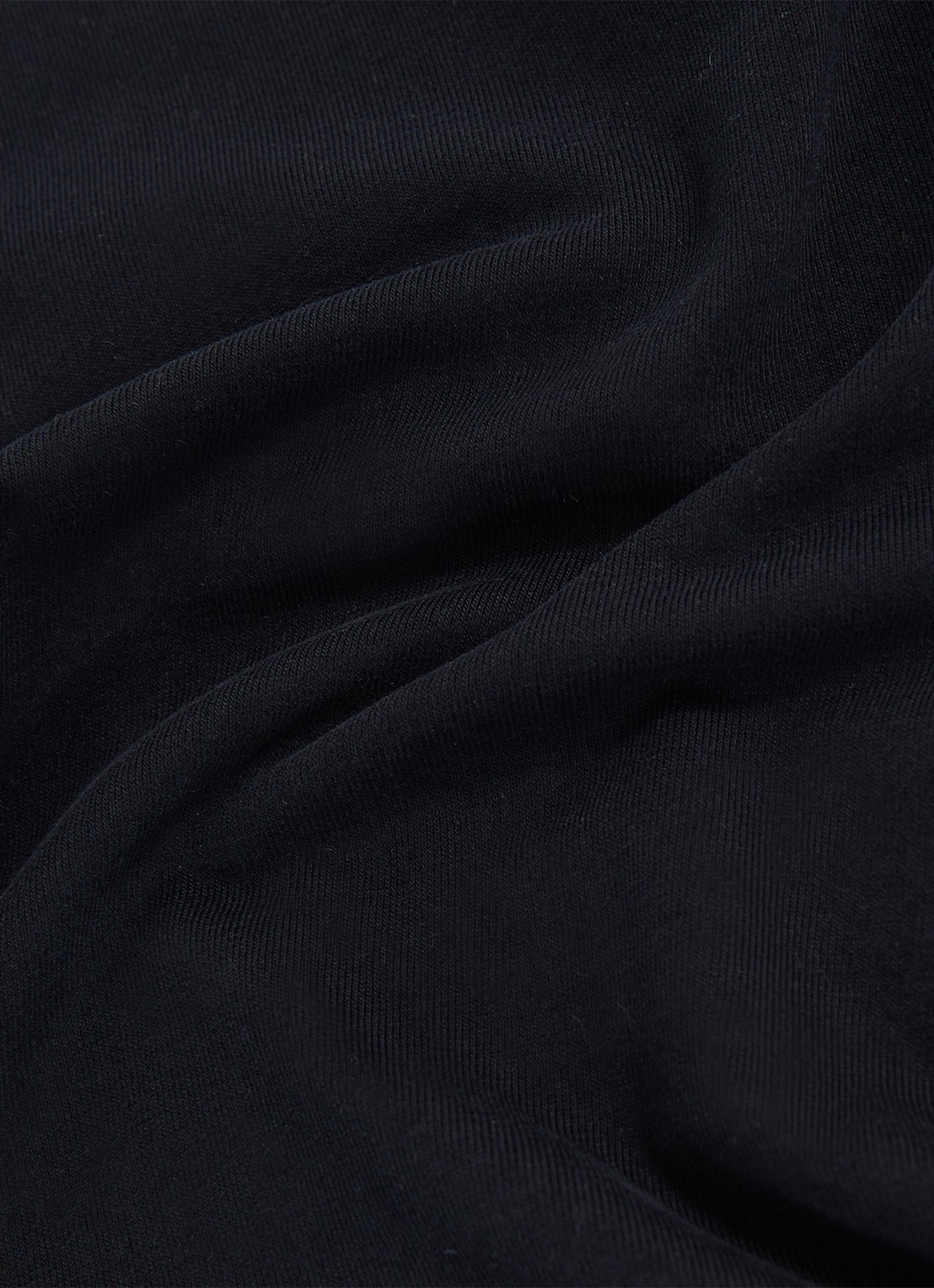 Reiss Jada longsleeve met ronde hals - detail 5 zwart