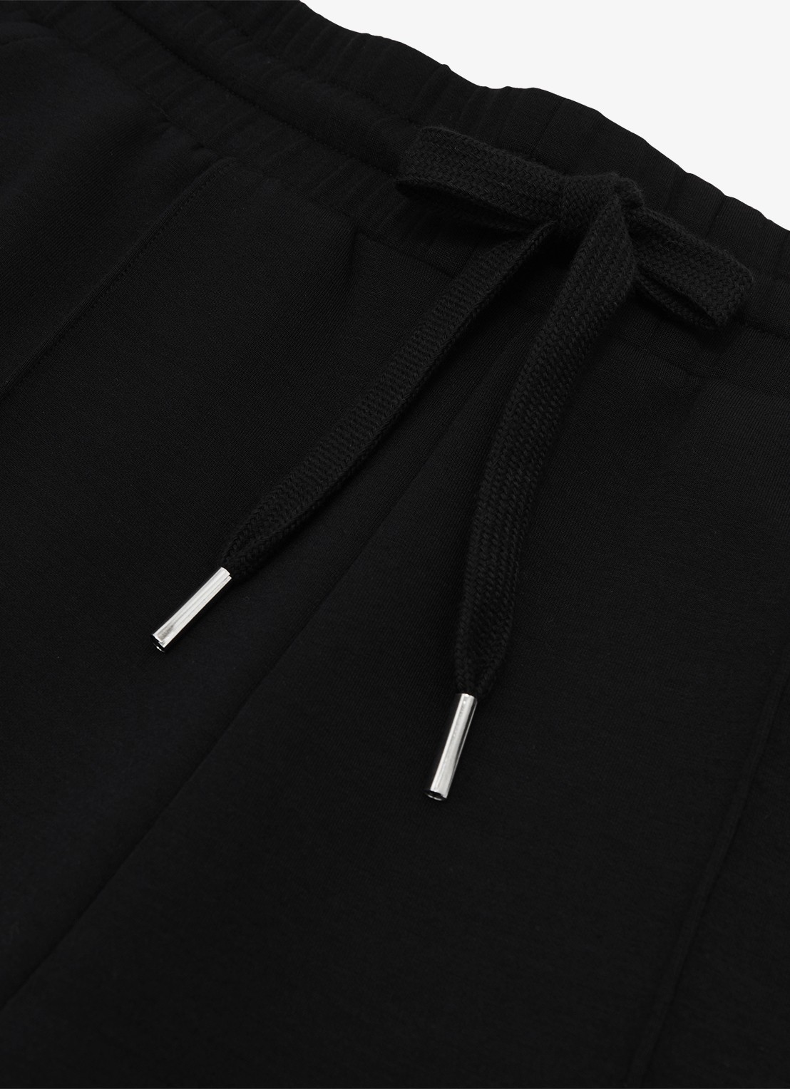 Reiss Jemma high waist straight fit joggingbroek met steekzakken - detail 6 black / zwart