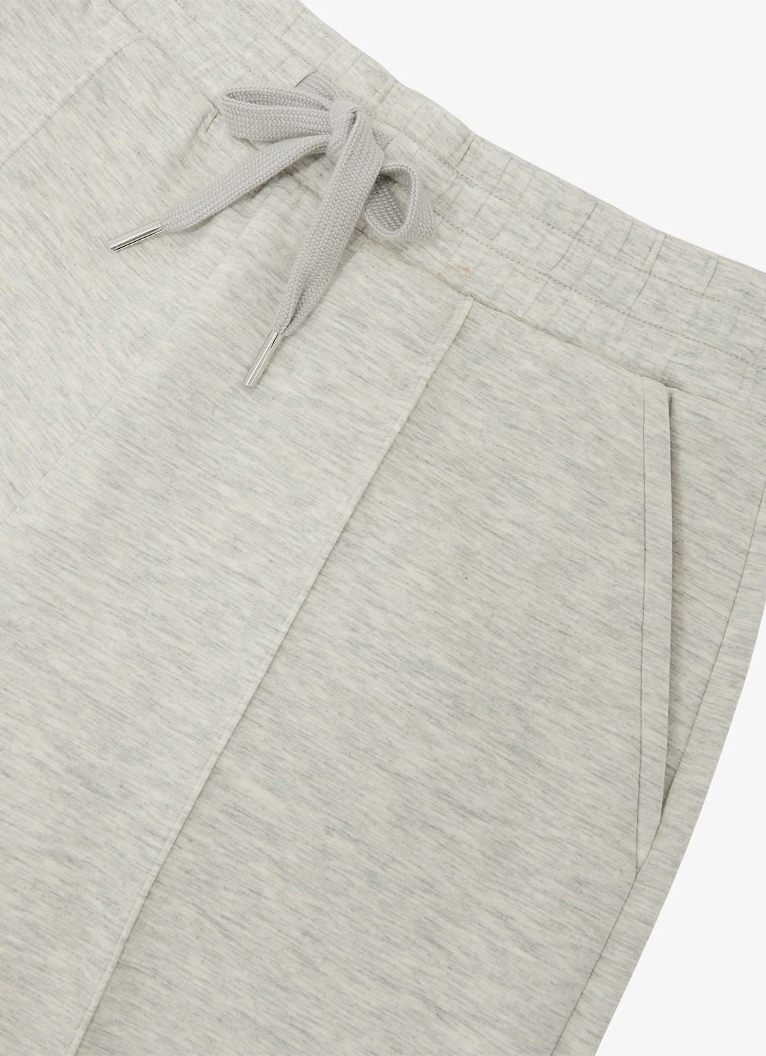 Reiss Jemma high waist wide fit joggingbroek met steekzakken - detail 6 grijs