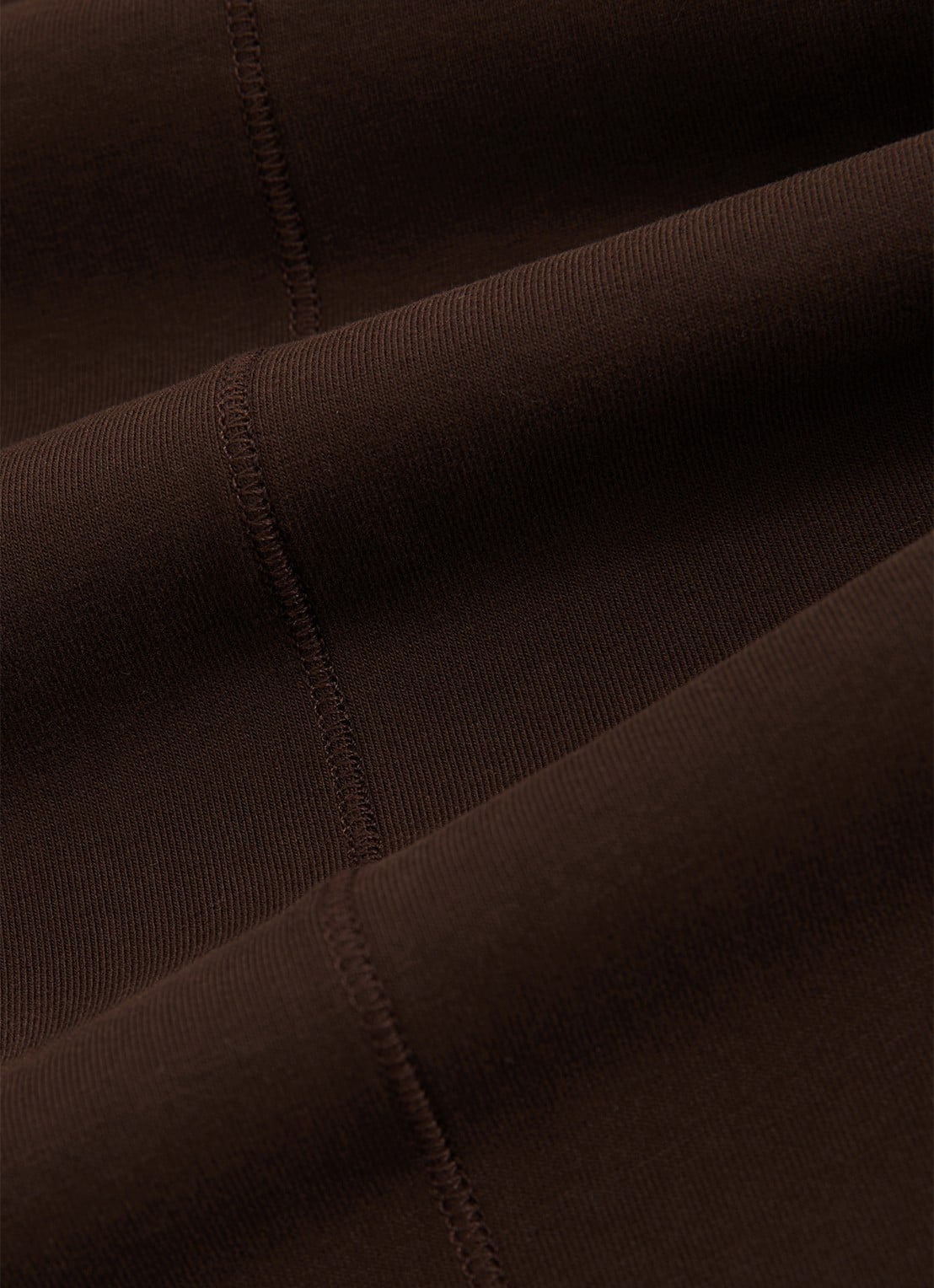 Reiss Jolie T-shirt met stretch - detail 4 donkerbruin