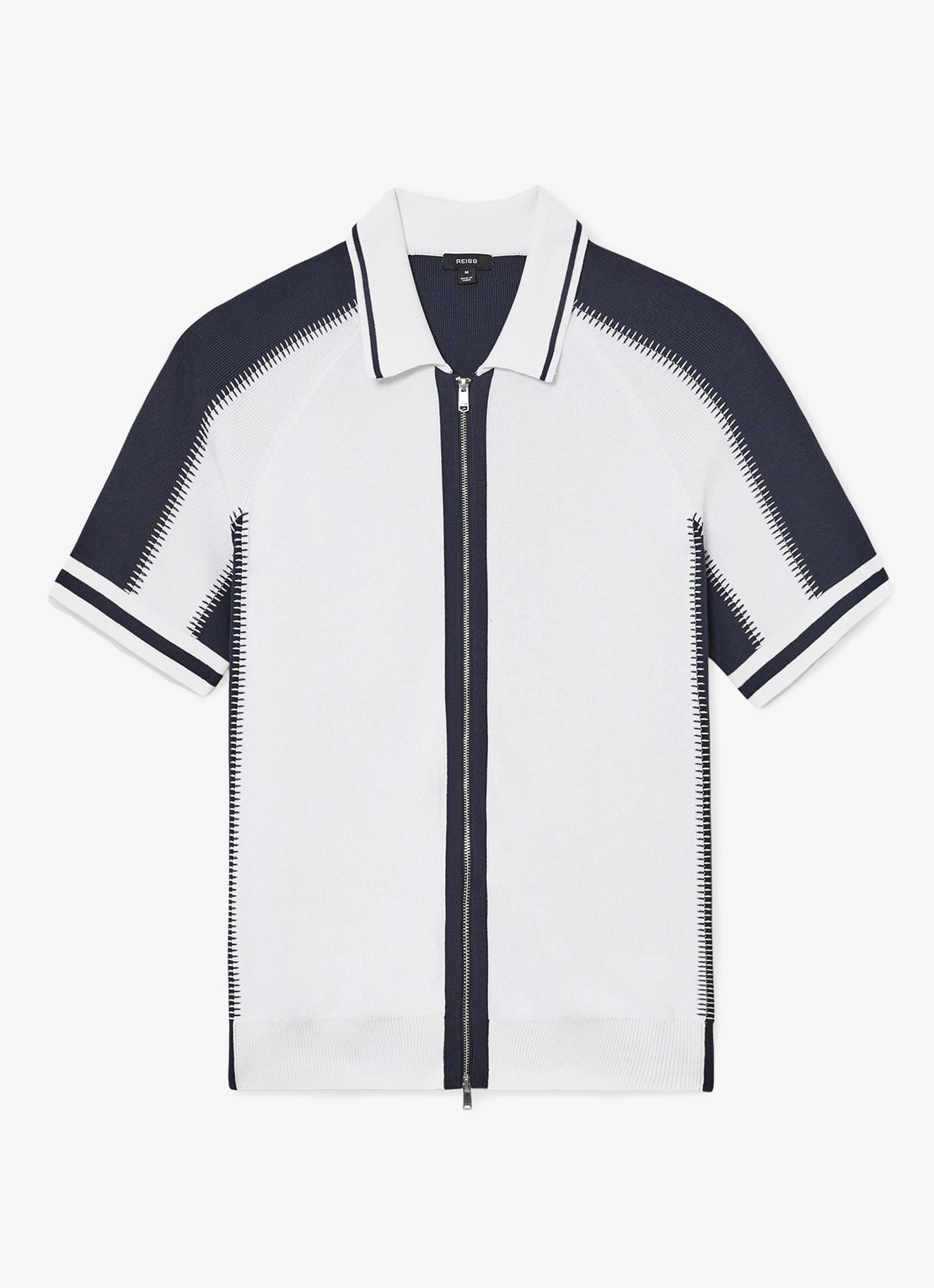 Reiss Kenley regular fit overhemd - voorkant 5 wit