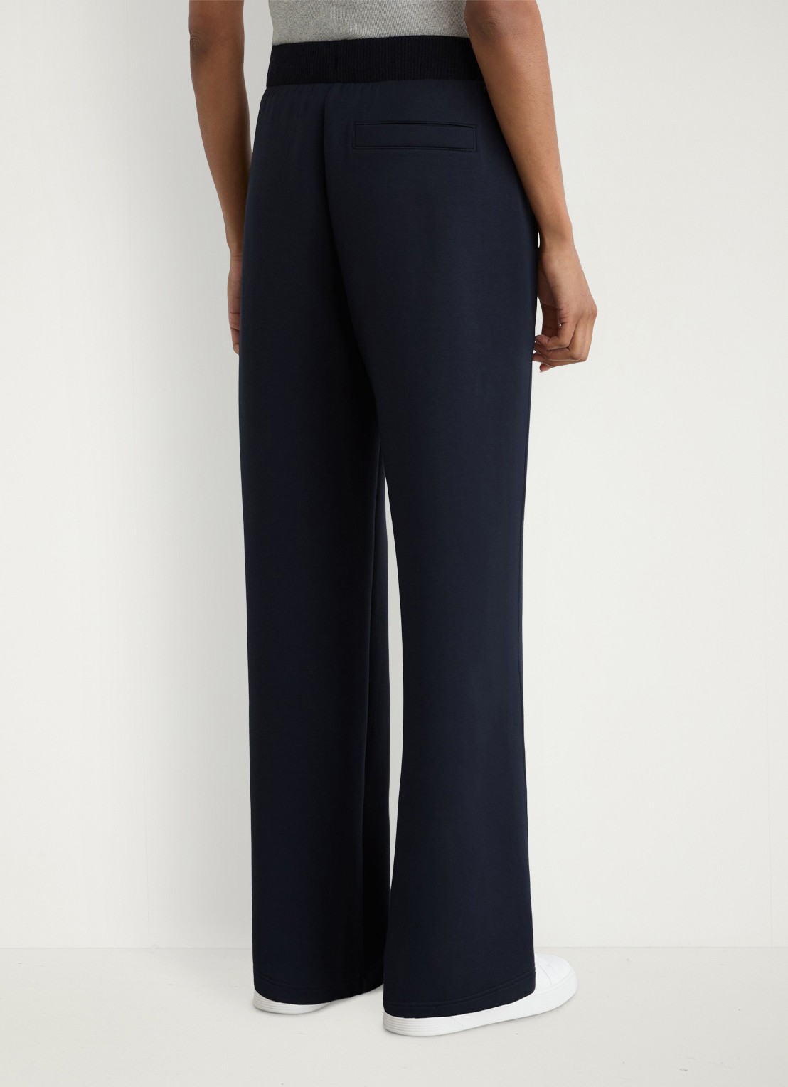 Reiss Laney wide fit joggingsbroek met steekzakken - achterkant 3 blauw