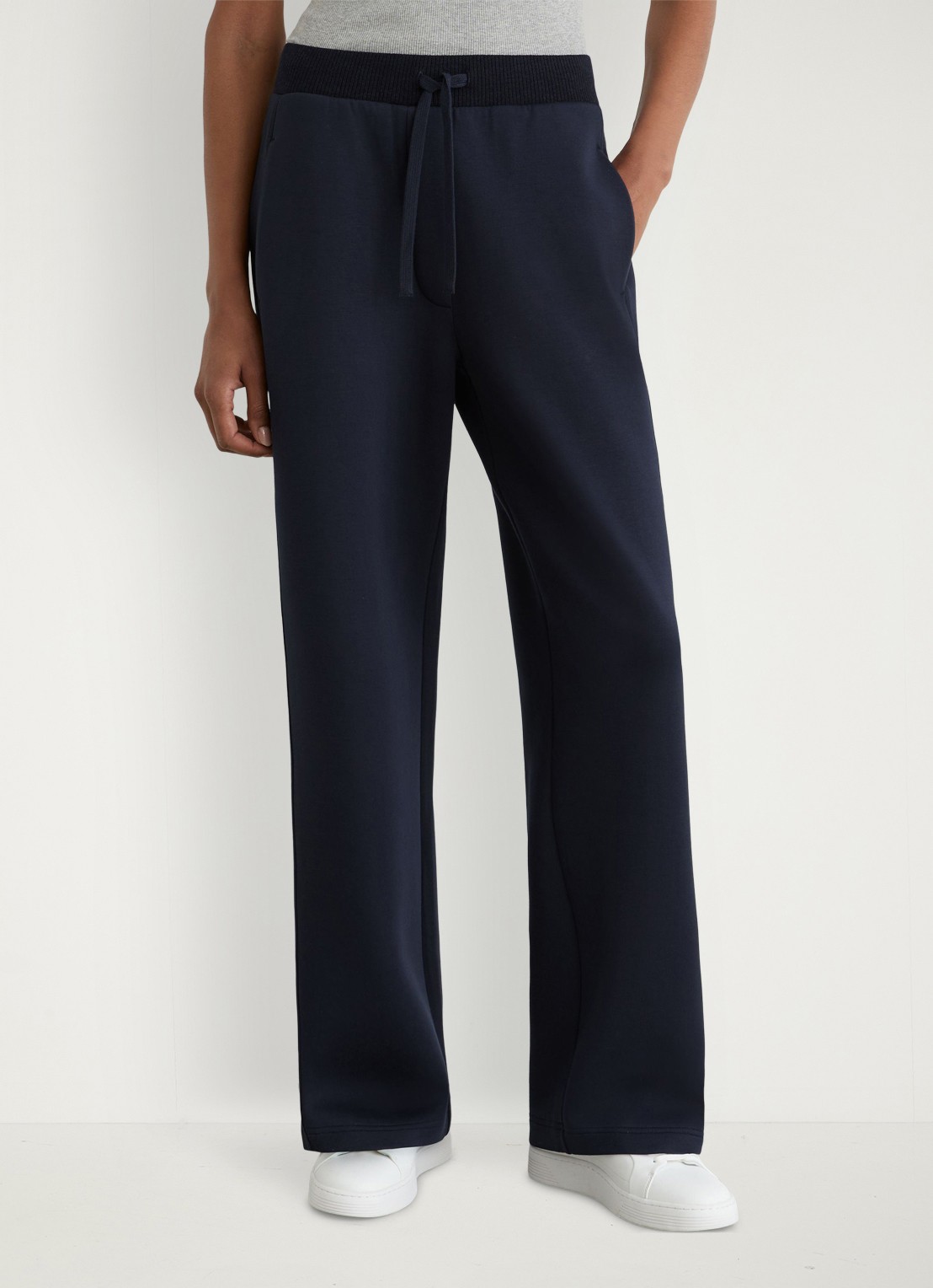 Reiss Laney wide fit joggingsbroek met steekzakken - detail 4 blauw