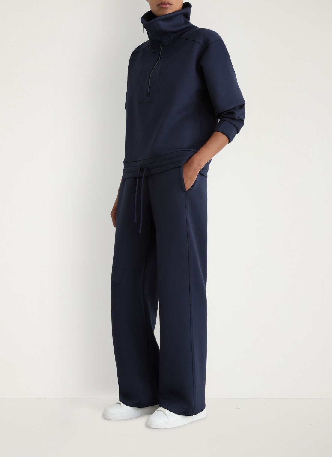 Reiss Laney wide fit joggingsbroek met steekzakken - detail 5 blauw