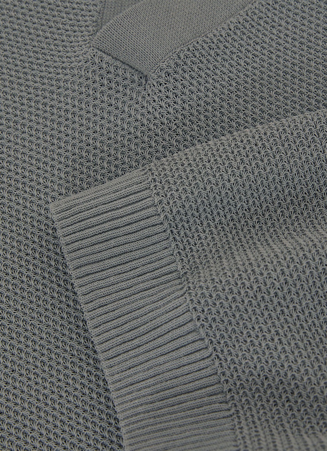 Reiss Leon regular fit polo  - detail 3 grijs