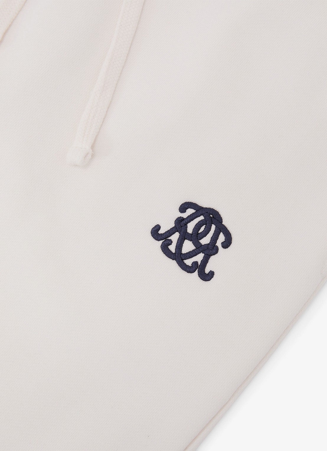 Reiss Levin straight fit korte broek met steekzakken - detail 6 gebroken wit