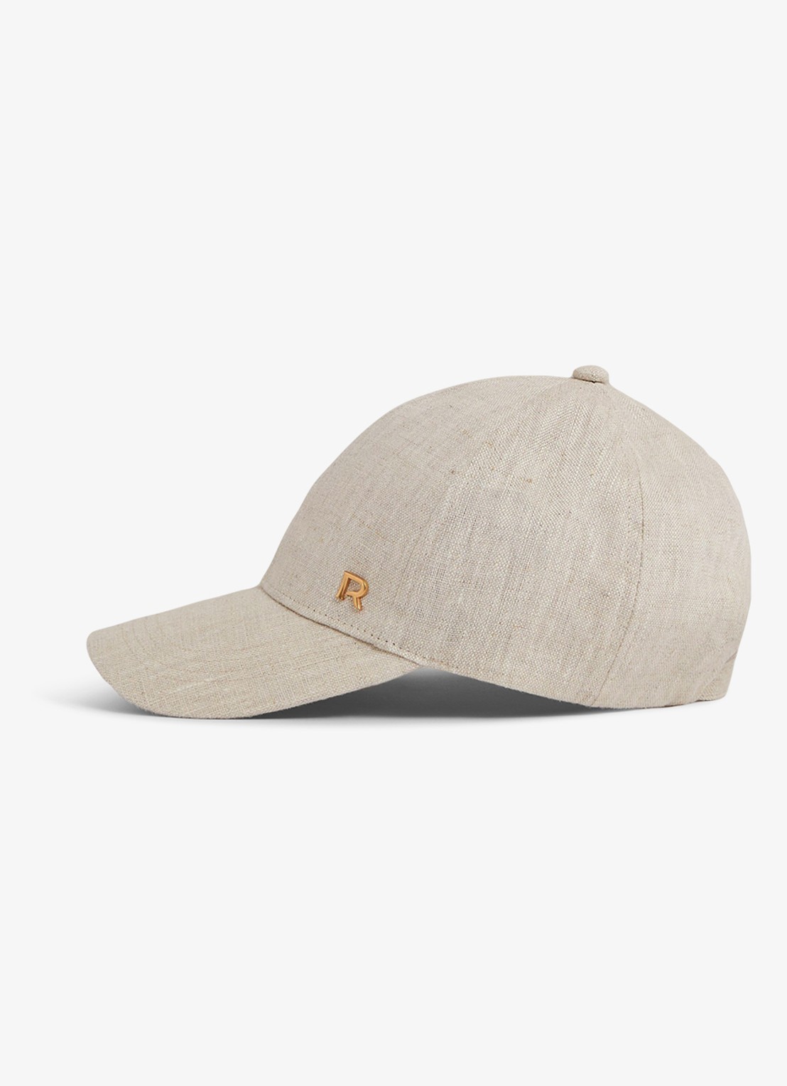 Reiss Lilly pet van linnen - voorkant 3 gebroken wit
