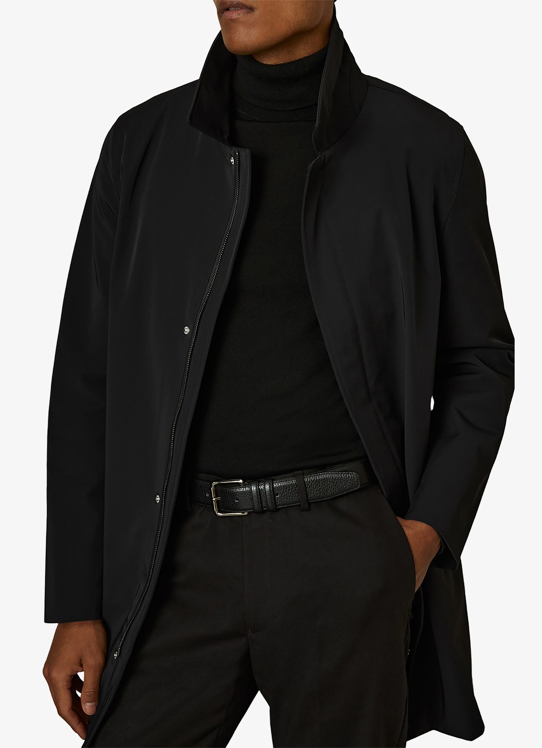 Reiss Logan jack met uitneembare voering - detail 4 zwart
