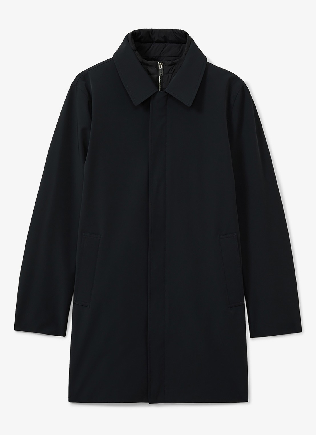 Reiss Logan jack met uitneembare voering - voorkant 2 donkerblauw