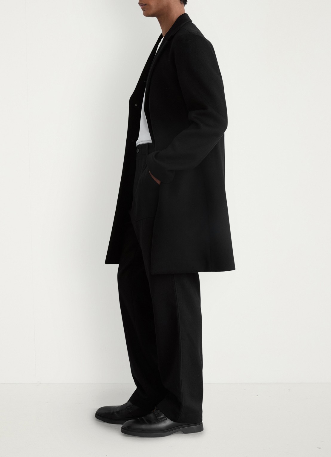 Reiss Loose fit pantalon met steekzakken - detail 2 black / zwart