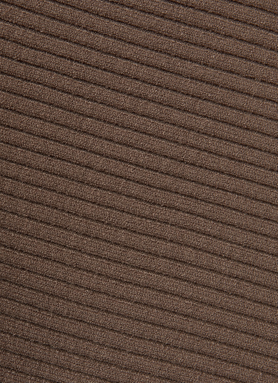 Reiss Lorna fijngebreide trui met asymmetrisch hals - detail 4 zand