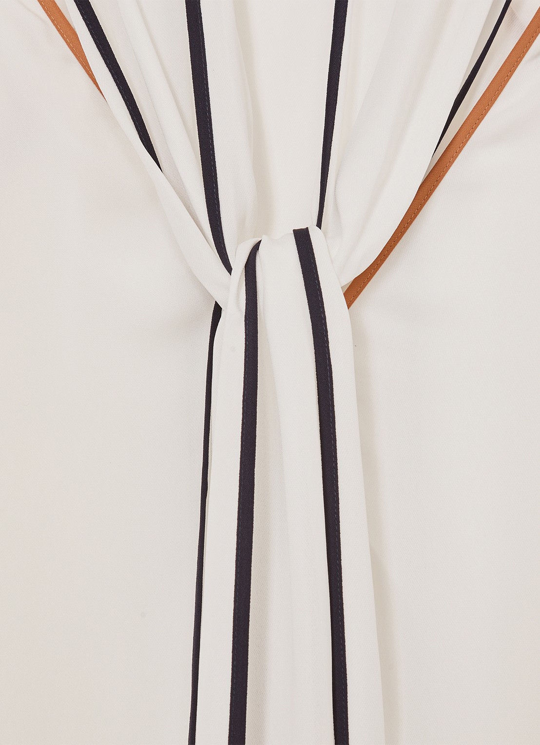 Reiss Lulu tuniek met sjaalkraag - detail 6 wit
