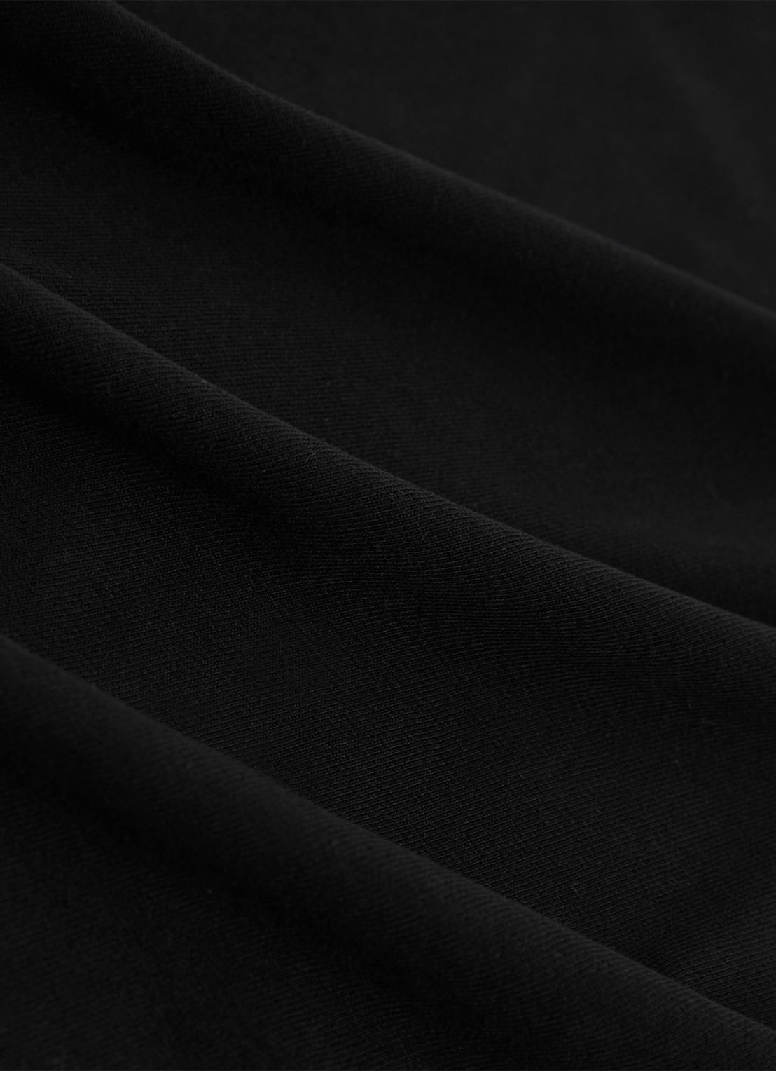 Reiss Luna T-shirt met V-hals  - detail 5 zwart