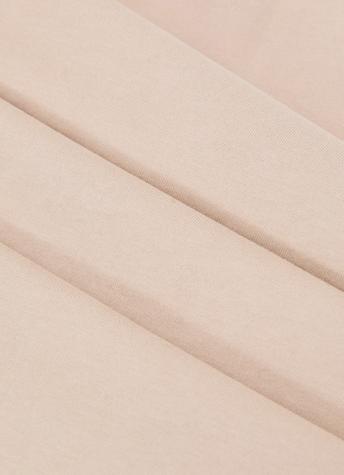Reiss Luna T-shirt met V-hals  - detail 3 camel
