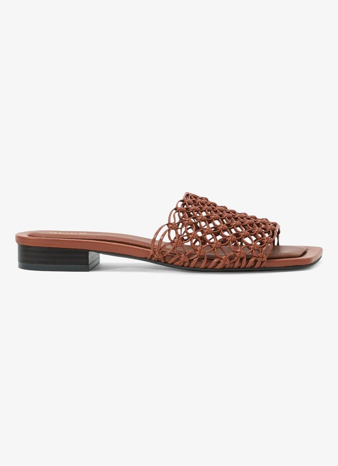 Reiss Mabel slipper - voorkant tan / beige
