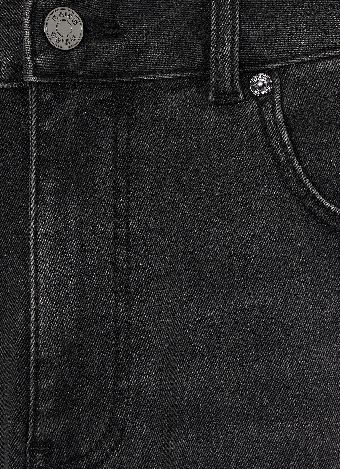 Reiss Maddison slim fit jeans  - detail 3 zwart