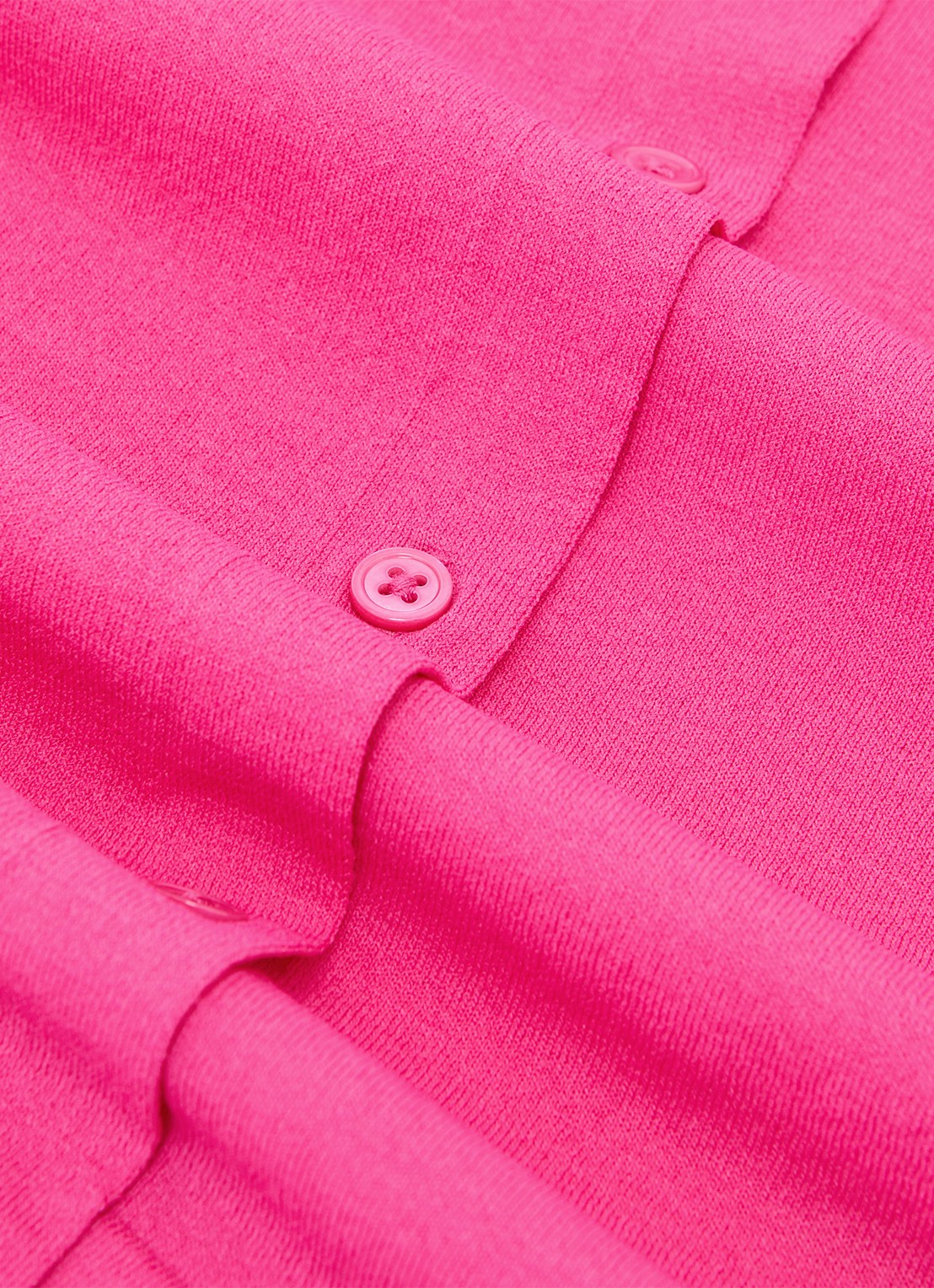 Reiss Mara fijngebreid vest met ronde hals - detail 6 oudroze