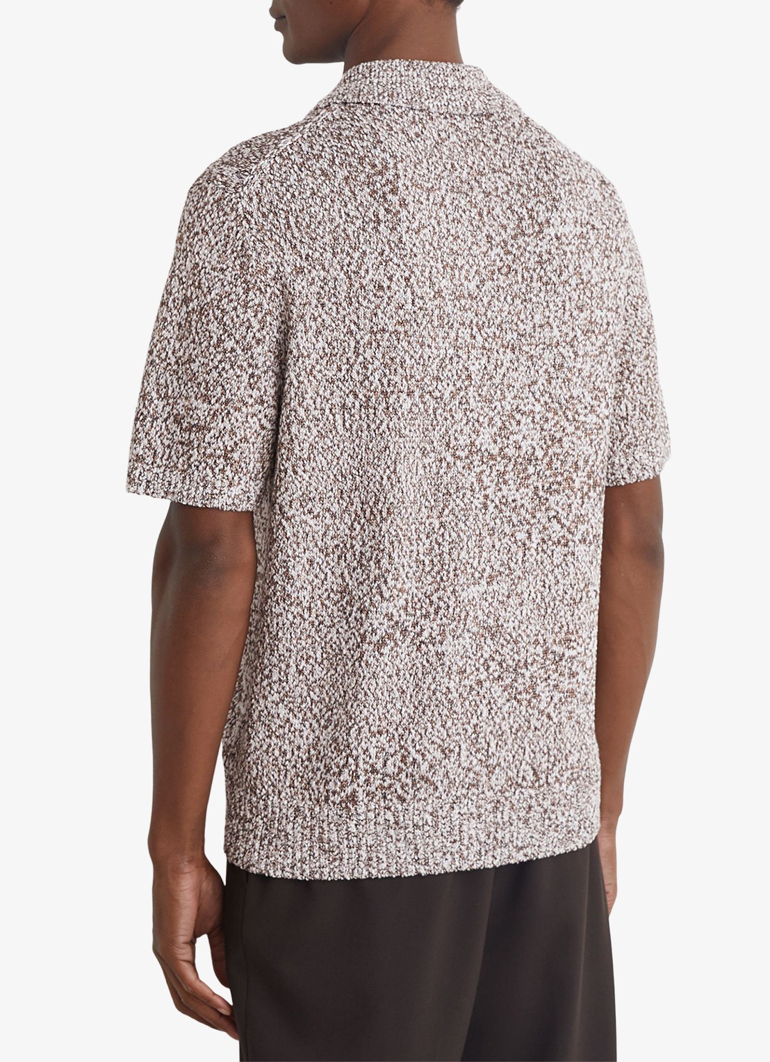 Reiss Marco regular fit polo - achterkant 6 bruin