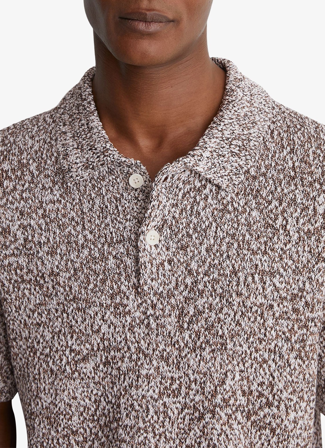 Reiss Marco regular fit polo - detail 4 bruin