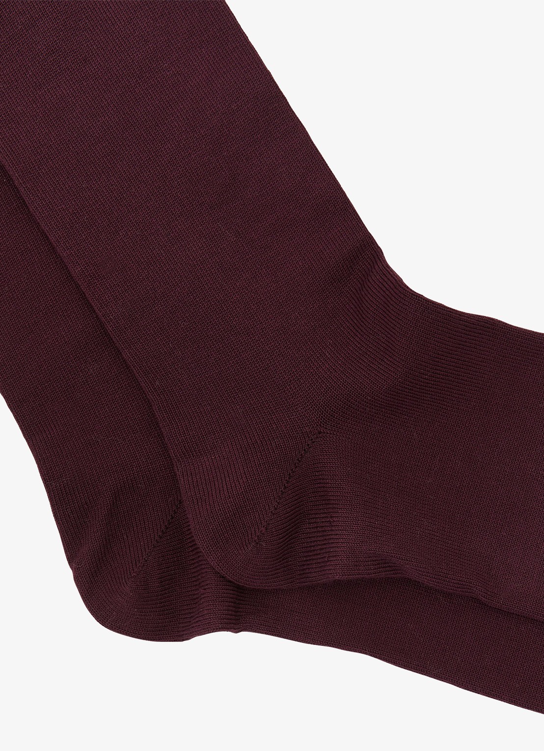 Reiss Milo sokken in katoenblend met logo - detail 2 bordeauxrood