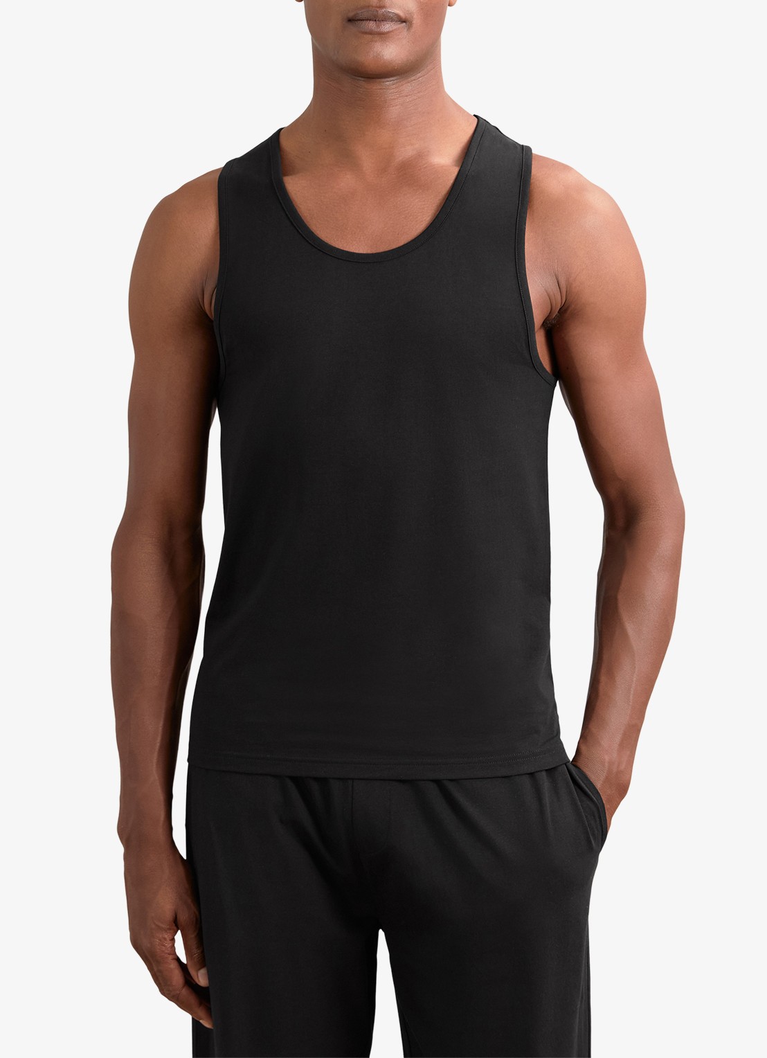 Reiss Monty singlet van katoen in 2-pack - detail 3 wit