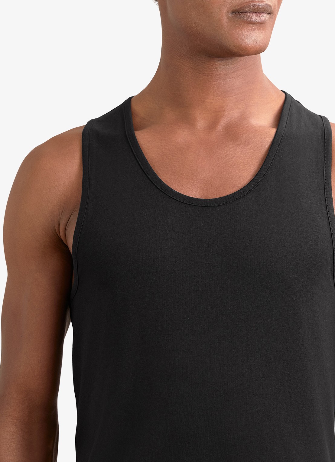Reiss Monty singlet van katoen in 2-pack - detail 6 wit