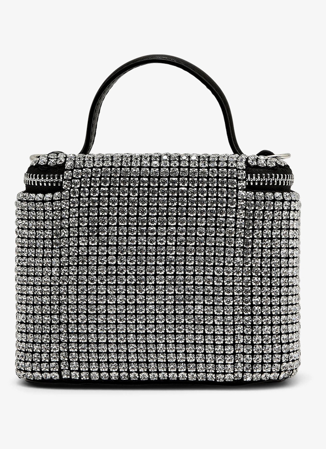 Reiss NOVA mini crossbodytas met strass  - detail 3 zilver