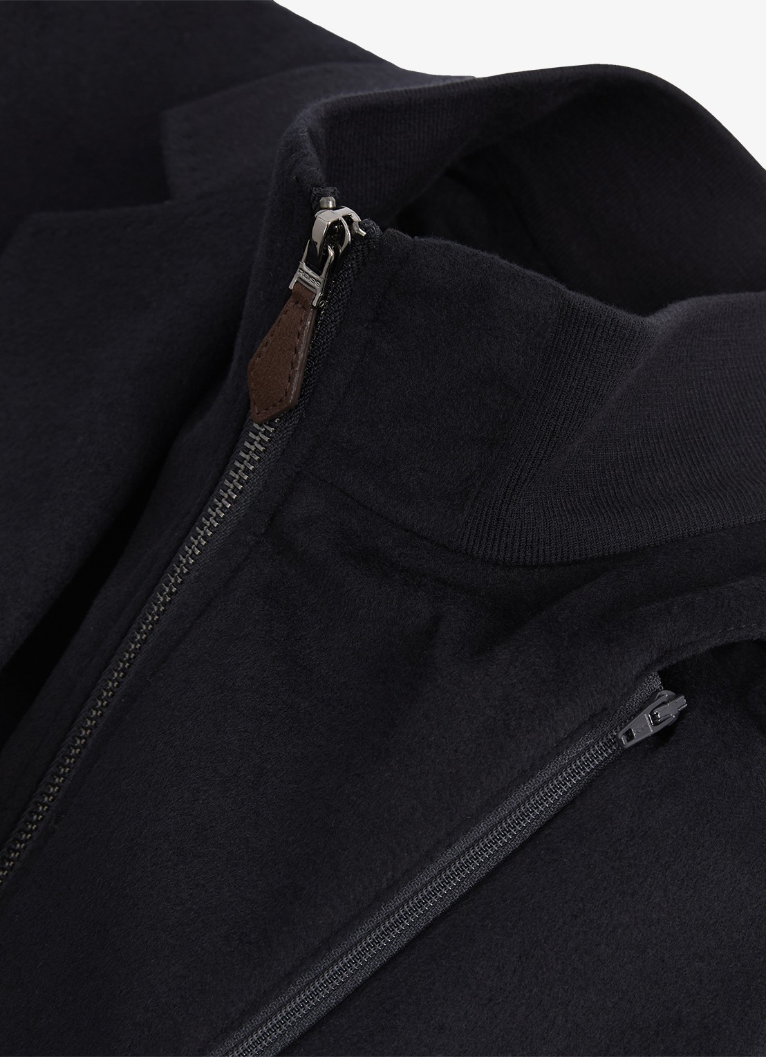 Reiss Patch single breasted colbert in wolblend - detail 5 donkerblauw