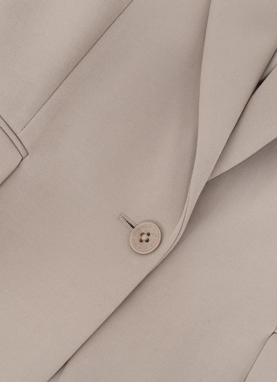 Reiss Petite Gabi blazer met klepzakken - detail 2 donkerbeige