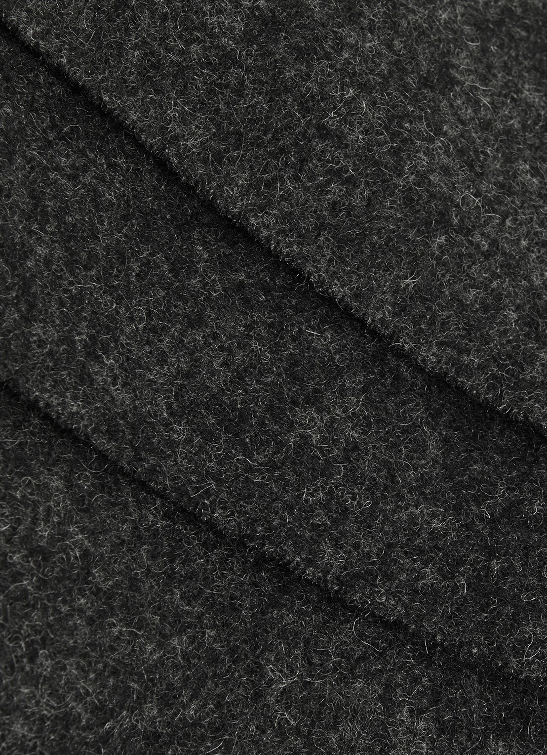 Reiss Picton sjaal in kasjmierblend 180 x 31 cm - detail 4 bordeauxrood