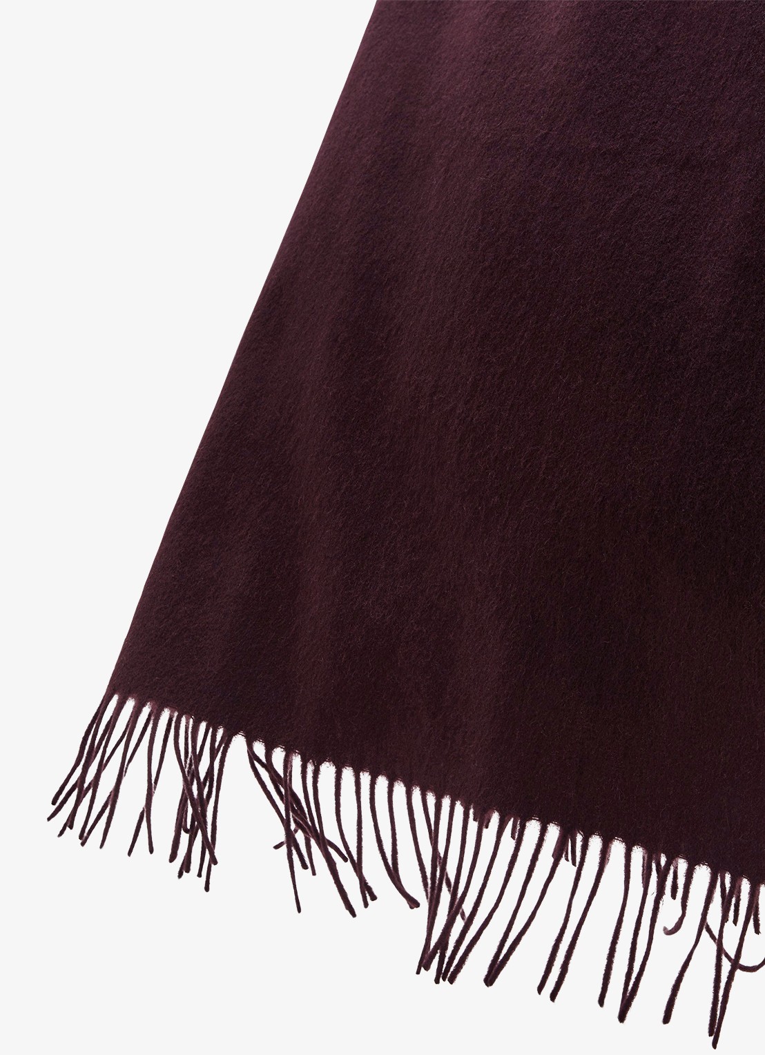 Reiss Picton sjaal van wol en kasjmier - detail 3 paars
