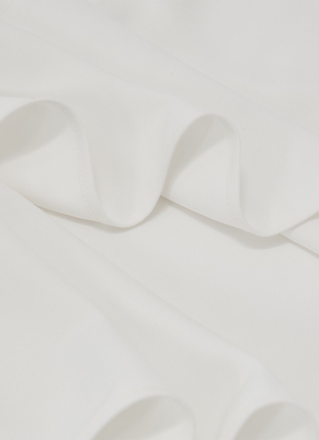 Reiss Quinn top met asymmetrische zoom - detail 7 wit