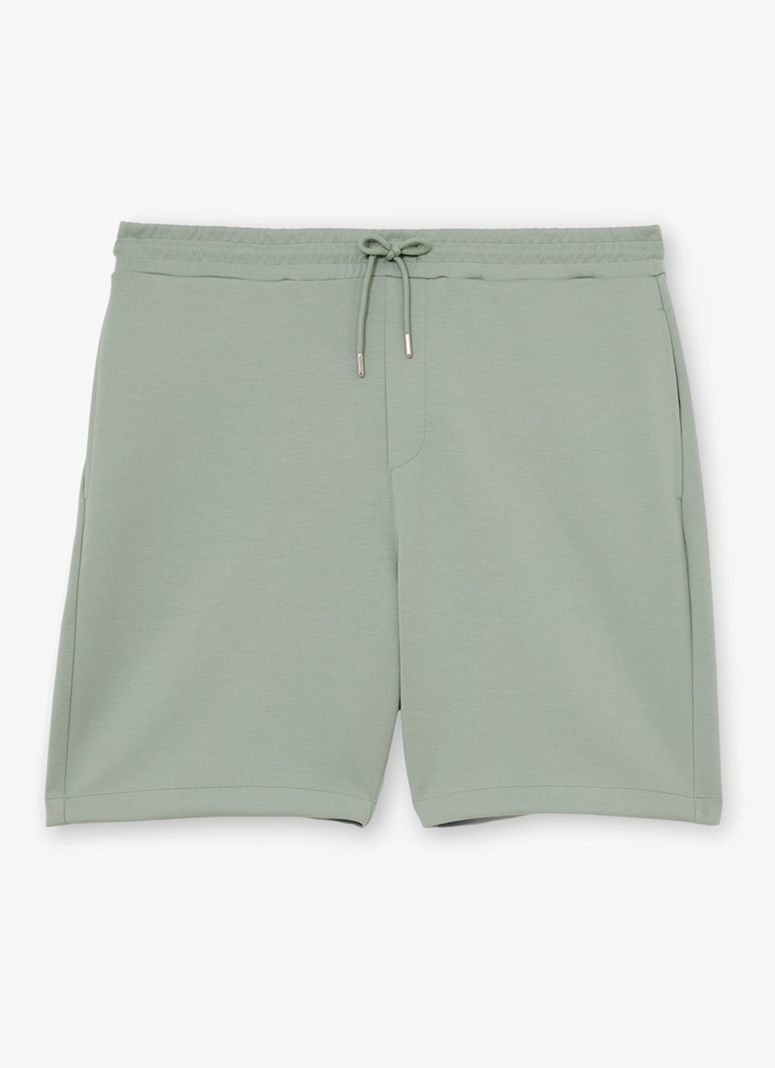 Reiss Reid straight fit korte broek met steekzakken - voorkant 5 mint