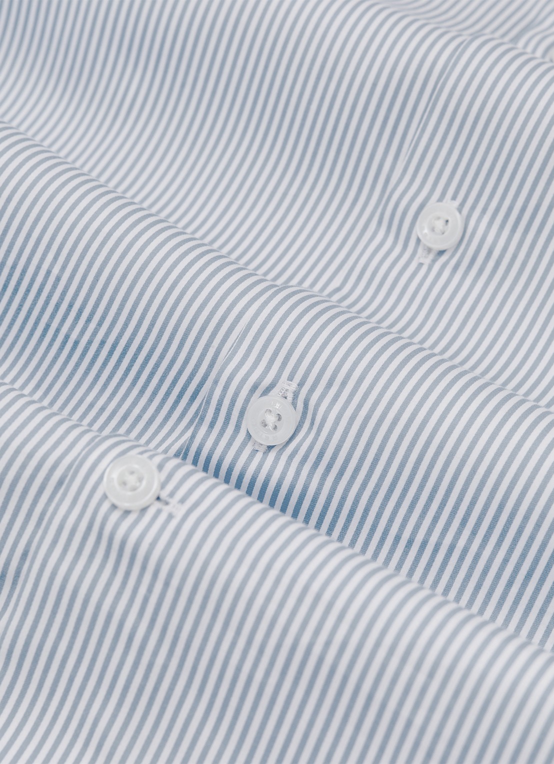 Reiss Remote regular fit overhemd met streepprint - detail 7 lichtblauw