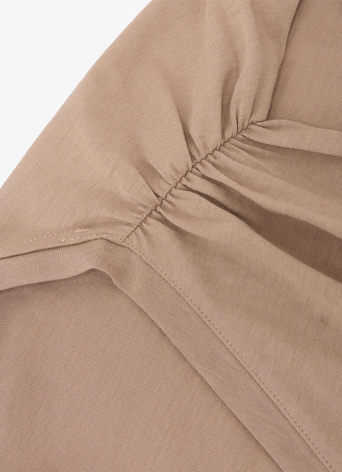 Reiss Renee top met V-hals - detail 3 beige