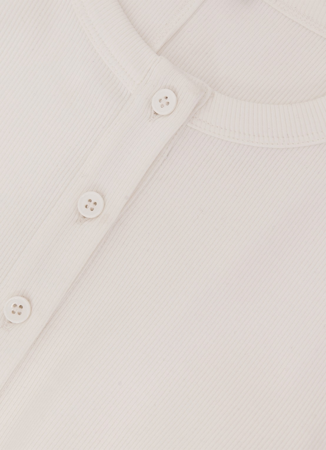 Reiss Rina ribgebreide long sleeve - detail 6 wit